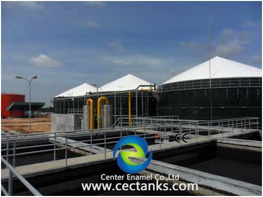 20 m³ Capacity GFS Tank Wastewater Treatment Plants WWTP For Industrial And Municipal Project 1