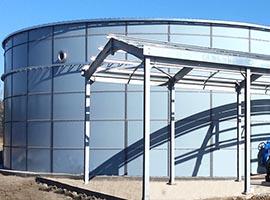 Glass - Fused - To - Steel Tank For Agricultural Water Treatment Project In Ecuador 1