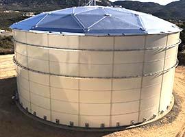 Glass - Fused - To - Steel Tank For Agricultural Water Treatment Project In Ecuador 3