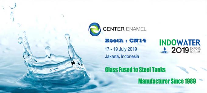 latest company news about Center Enamel With Global Advanced Storage Tank Solutions, Meet You At INDOWATER 2019  0