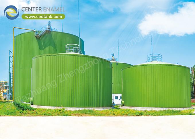 3mm Steel Plates Biogas Plant Project Leading The Resource Utilization Of Organic Waste 0