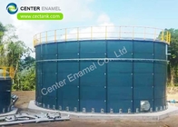 Epoxy Coated Steel Leachate Storage Tanks Customized Color