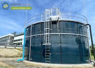 0.25mm Coating Thickness Glass Fused Steel Tanks Storage Silos