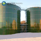 Center Enamel Glass Lined Liquid Storage Tanks With Excellent Corrosion Resistance