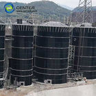 Impact Resistance Grain Storage Silos 0.25mm~0.40mm Two Layer Of Coating Internal And External
