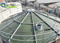 35000 Gallan Industrial Water Tanks With Aluminum Alloy Trough Deck Roof