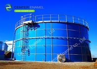 Corrosion Resistance Bolted Steel Biogas Storage Tanks With Glass - Fused - To - Steel Roof
