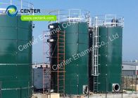 Glass Fused To Steel Bolted Sludge Storage Tank Chemical Resistance