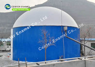 20000m3 Glass Lined Steel Anaerobic Tank Wastewater Treatment AWWA D103–09 OSHA Standard