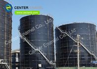 50000 Gallons Stainless Steel Potable Water Tanks With Aluminum Alloy Trough Deck Roofs