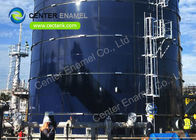 3mm Wastewater Treatment Projects Glass Fused To Steel Bolted Biogas Storage Tank