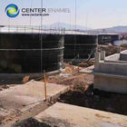 Stainless Steel Bolted Frac Sand Storage Tanks With Membrane Roof