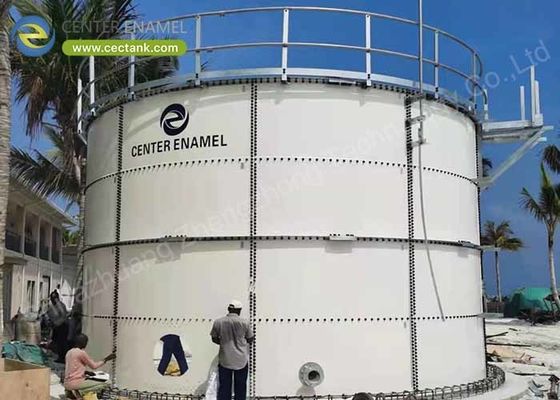 20m3 Fusion Bonded Epoxy Tanks Wastewater Storage Tank Sustainable For Managing Effluent