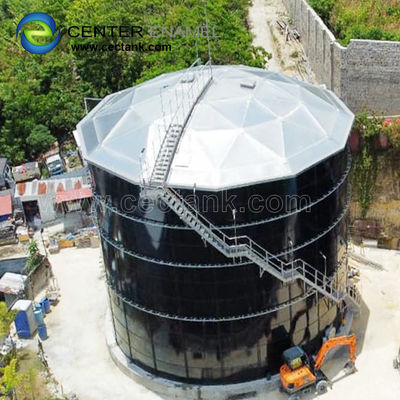 High Strength Storage Tank Aluminum Dome Roofs Clear Span
