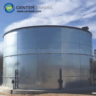 Glass Fused Galvanized Steel Tanks Robust Solution For Slurry Storage
