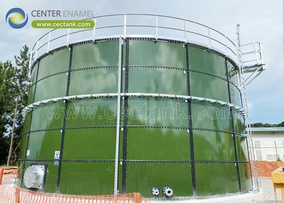 Durable Bolted Steel Tanks Chemical Resistance Biogas Storage Tanks