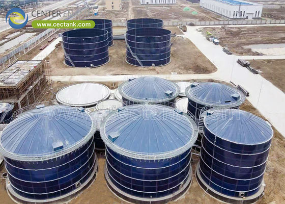 Short Construction Period Glass Lined Steel Tank As Desalination Storage Tank