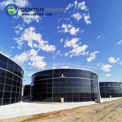 Center Enamel Provides Bolted Steel Tanks For Biogas Project