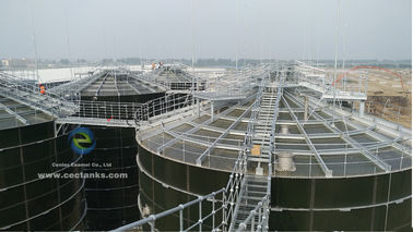 Utilizing Quality Glass Fused To Steel Tanks / Wastewater Treatment Process Tanks