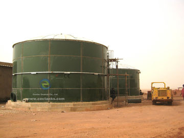 Center Enamel is the First Glass Lined Liquid Storage Tanks Hardness 6.0 Mohs