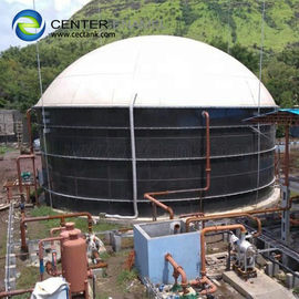 Glass - Fused - To - Steel Bolted Tank As Anaerobic Digester Tank Easy To Clean