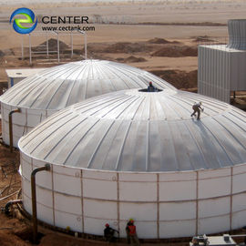 Capacity  Customized Bolted Steel Grain Storage Silos For Agricultural Plant