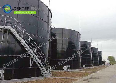 Bolted Steel Anaerobic Digester Tank For Large Biogas Project Easy To Clean