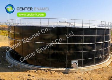 Stainless Steel Bolted Industrial Wastewater Storage Tanks With Membrane Roof 30000 Gallons