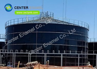 Removable And Expandable Bolted Steel Biogas Storage Tanks For Biogas Digestion Projects