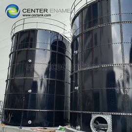 Smooth Glass Fused To Steel Tanks With AWWA D103 / EN ISO28765 Standard