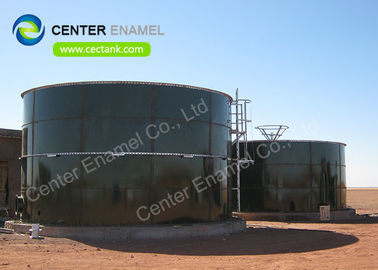 Glass Fused To Steel Industrial Water Tanks For Coco - Cola Wastewater Treatment Plant