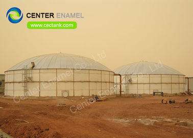 Easy Yo Clean Glass Lined Steel Sludge Storage Tank Customized Color