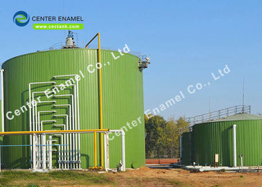 3000000 Gallons Bolted Steel Liquid Storage Tanks With Aluminum Alloy Trough Deck Roofs