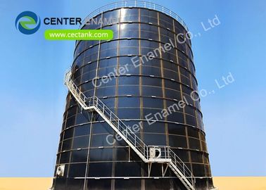Glass Coated Steel Biogas Tanks With Capacity 20m3 - 20000m3 30 Service Years