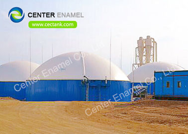 NSF / ANSI 61 Standard Bolted Steel Wastewater Storage Tanks For Sewage Treatment Plant