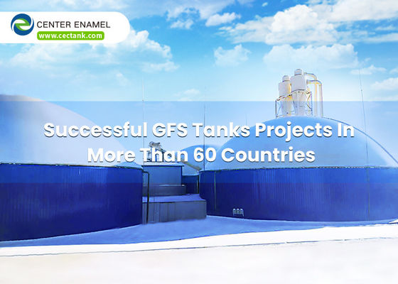 Biogas Tanks Global Leading GFS Tanks With 30 Years Service Life
