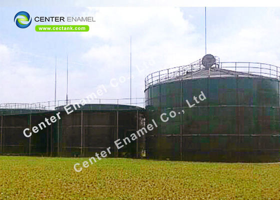 Glass Lined Steel Leachate Storage Tanks For Leachate Treatment Project