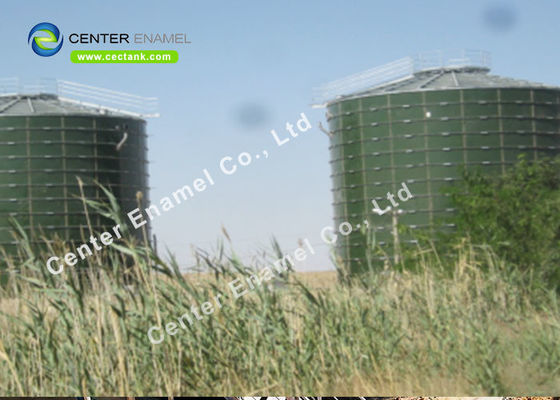 Bolted Steel Industrial Water Storage Tanks With AWWA D103-09 Standards