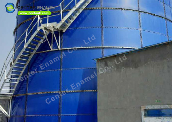20 m3 Two Layer Coated Glass Lined Steel Leachate Tanks