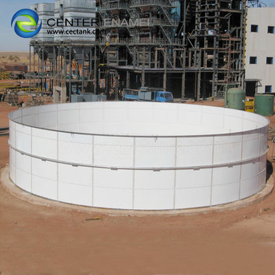 Glossy 20m3 Bolted Steel Fire Protection Storage Tanks