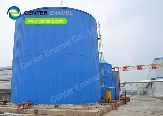 500KN/mm Anaerobic Digester Tank For Landfills Leachate Treatment Project