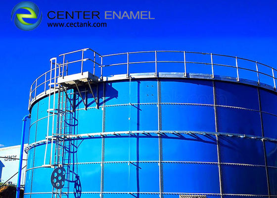 Glass Fused To Steel Commercial Water Tanks For Fire Protection Water Storage