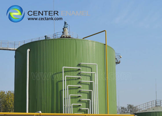 Glass Lined Steel Anaerobic Digester Tank For Farm Biogsas Project