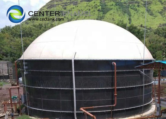 Glass Lined Steel Farm Biogas Tanks In Powered Dairy Farms