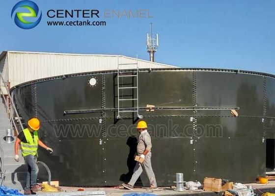 Corrosion Resistance Glass Lined Steel Tanks For Industrial Wastewater Treatment