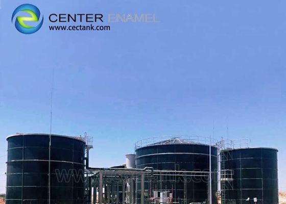 Bolted Steel Continuous Stirred Tank Reactors (CSTRs) For Industrial Biogas Plants And Waste Water Treatment Plant WWTP