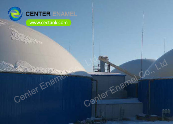 International Standards PH1 Glass Lined Water Storage Tanks For Farm Plant