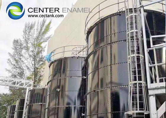 Glass Fused To Steel Drinking Water Storage Tanks For Municipal Wastewater Treatment