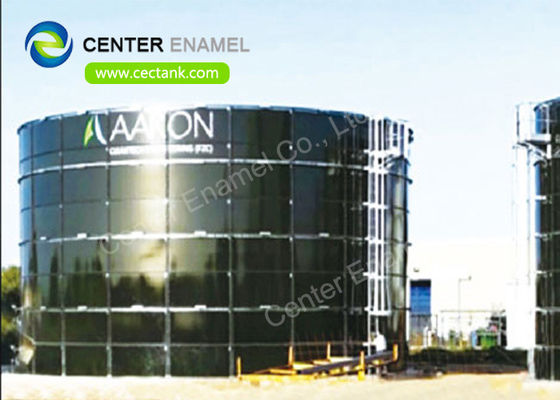 Glass Fused To Steel Anaerobic Digester Tank Sewage Treatment