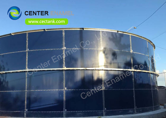 Bolted Steel Leachate Storage Tanks For Landfill Treatment Project